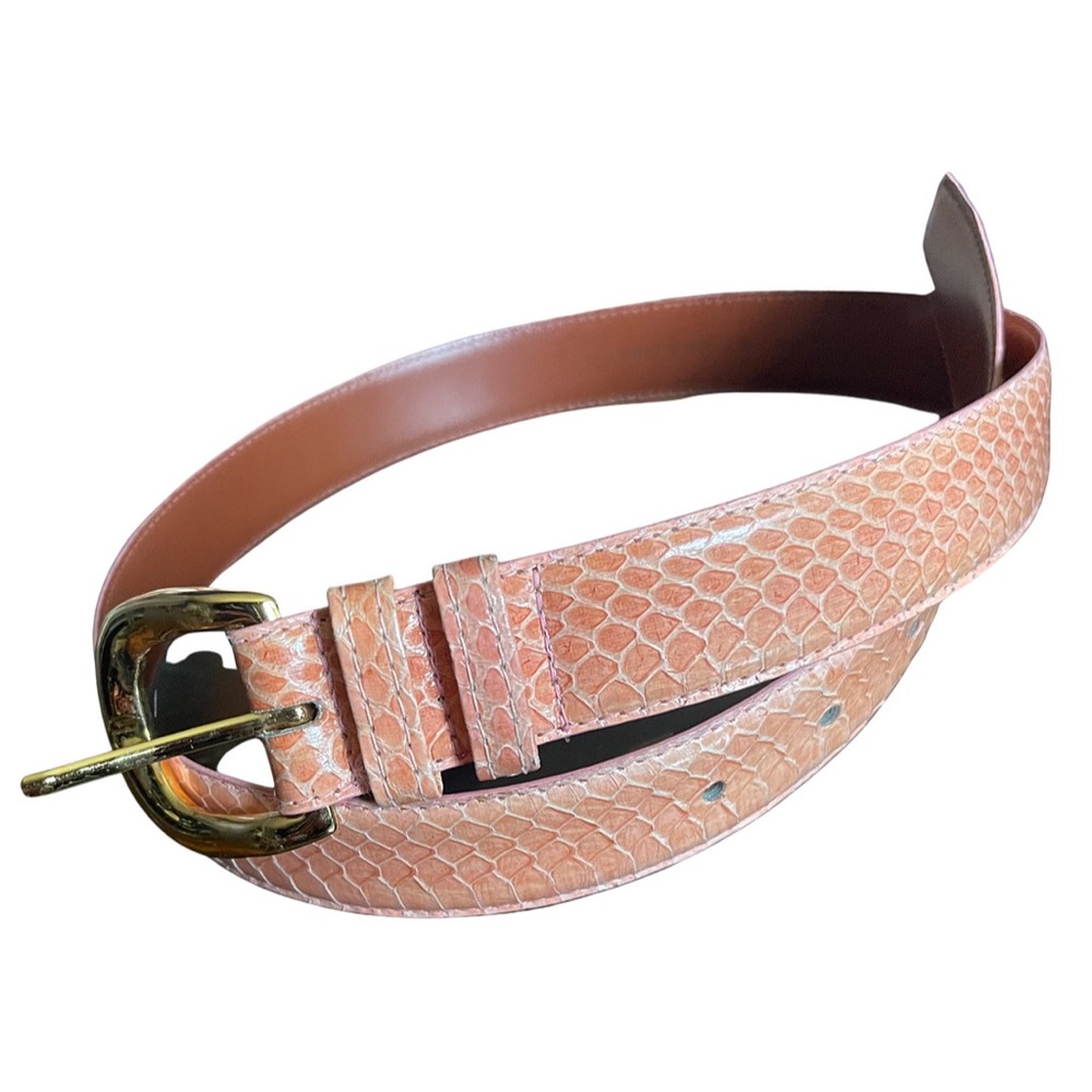 VINTAGE SNAKESKIN BELT